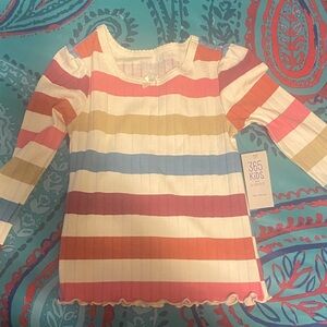 Garanimals Pink and White Striped Top